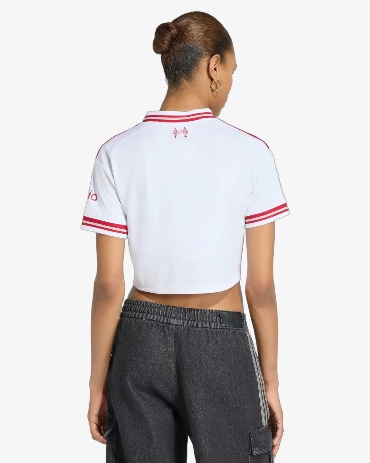 Liverpool 26-27 Away Cropped Jersey - Back View