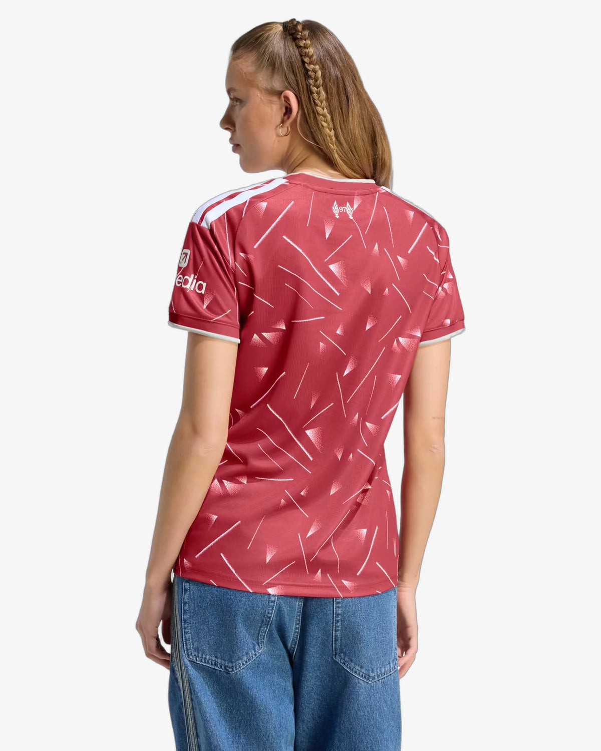 Liverpool 26-27 Home Women's Jersey - Back View