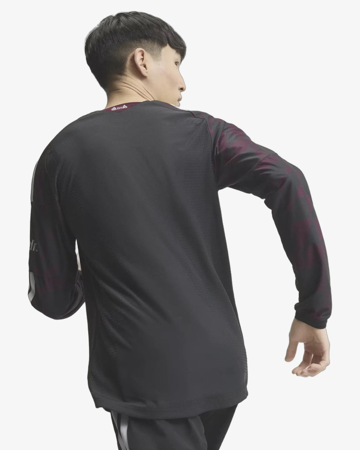 Liverpool 26-27 Player Version Long Sleeve Third Jersey - Back View