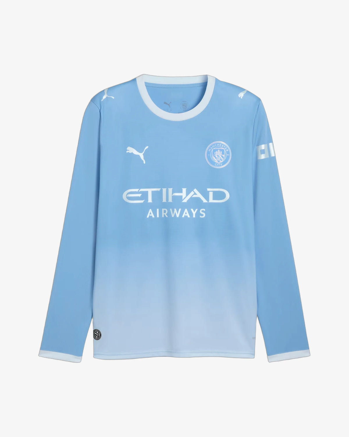 Manchester City 26-27 Long Sleeve Home Jersey