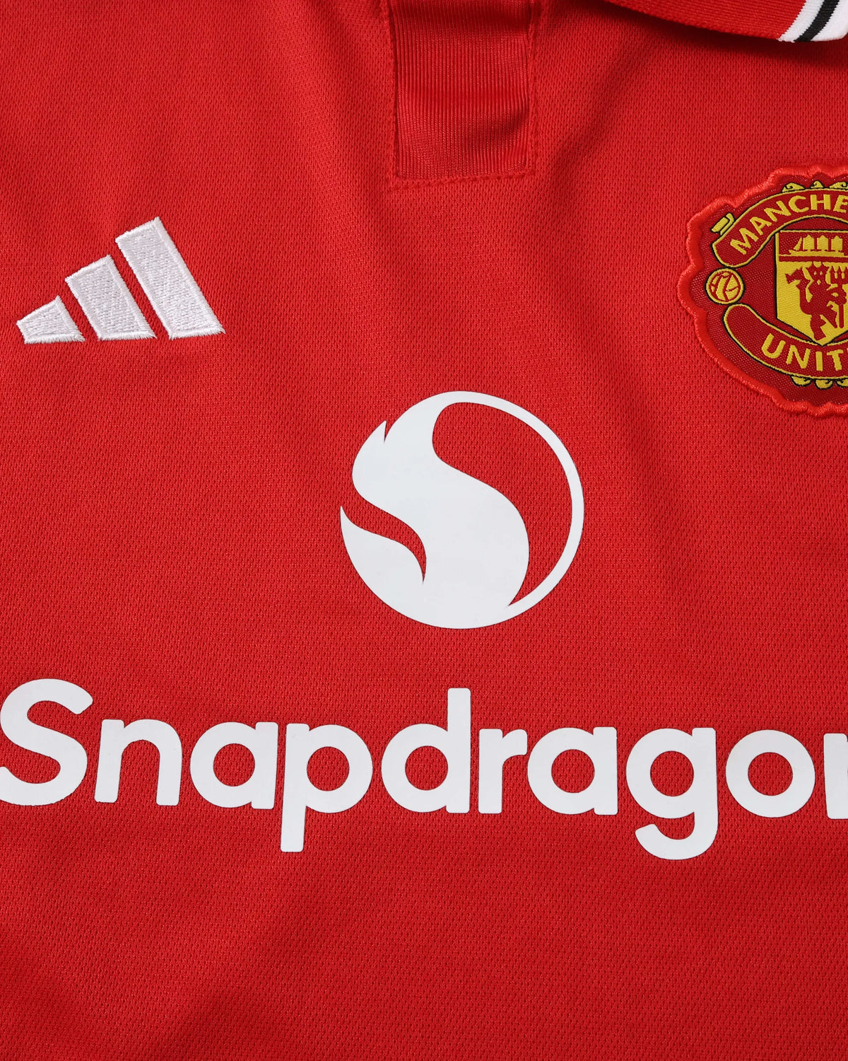 Manchester United 26-27 Home Kids Kit - Detail