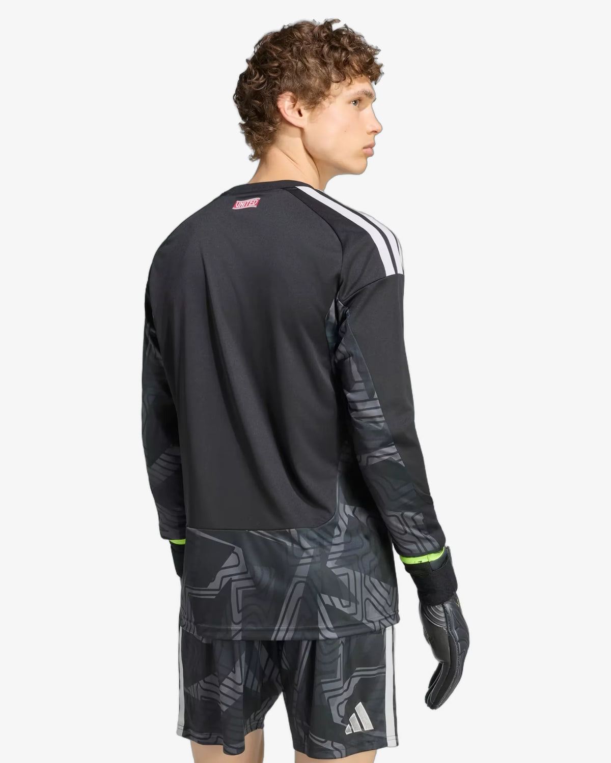 Manchester United 26-27 Long Sleeve Goalkeeper Jersey - Back View