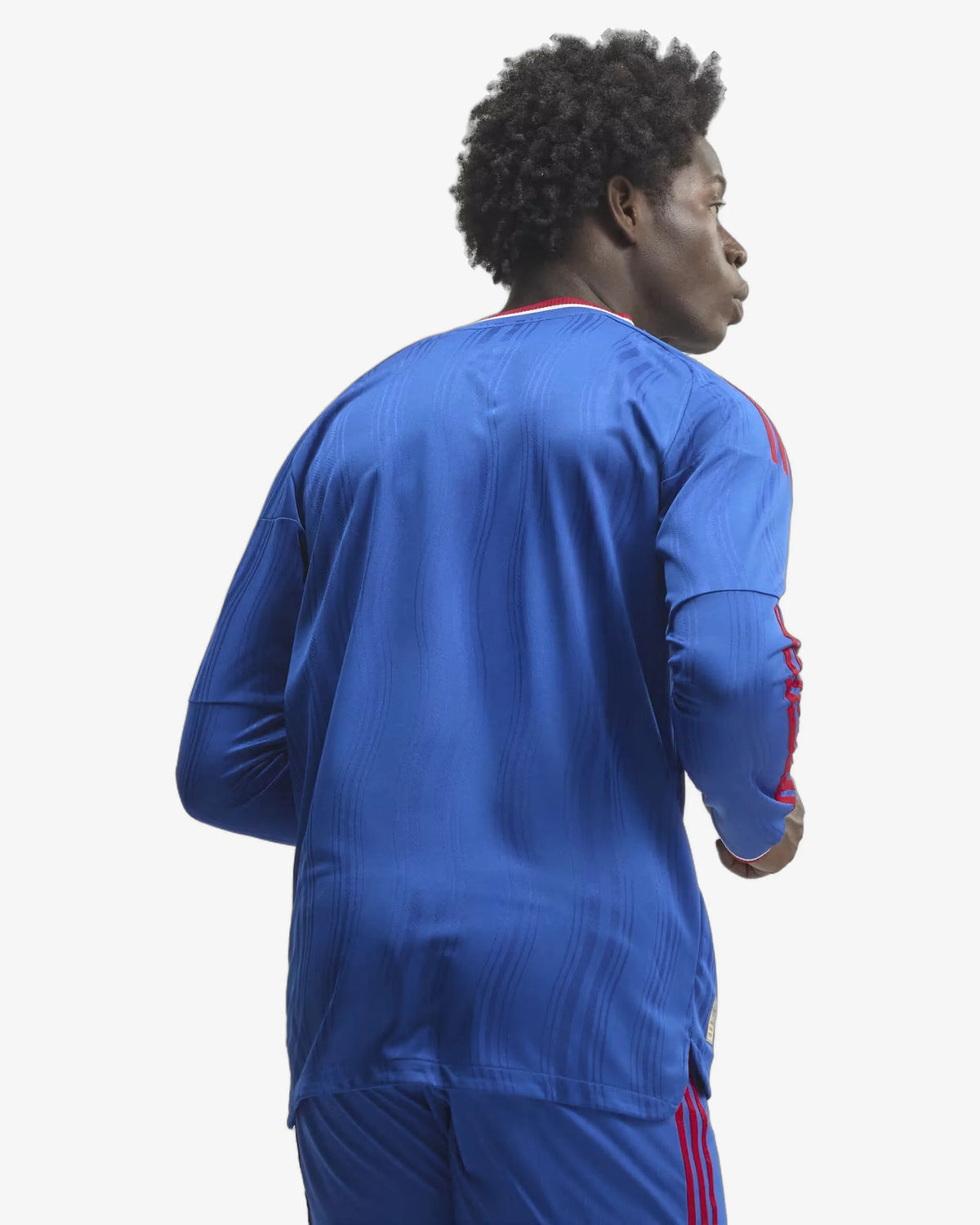 Manchester United 26-27 Player Version Long Sleeve Away Jersey - Back View