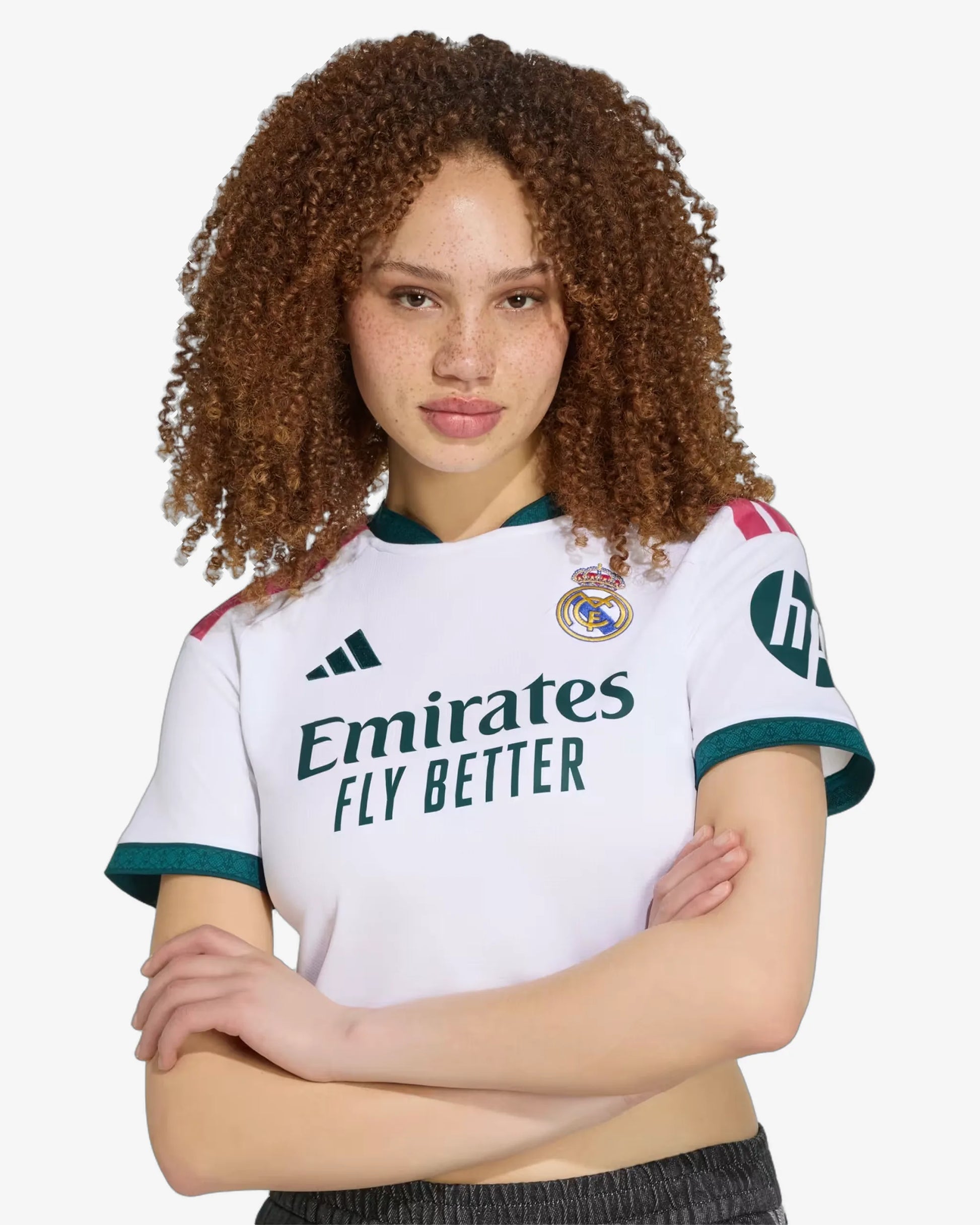 Real Madrid 26-27 Home Cropped Jersey