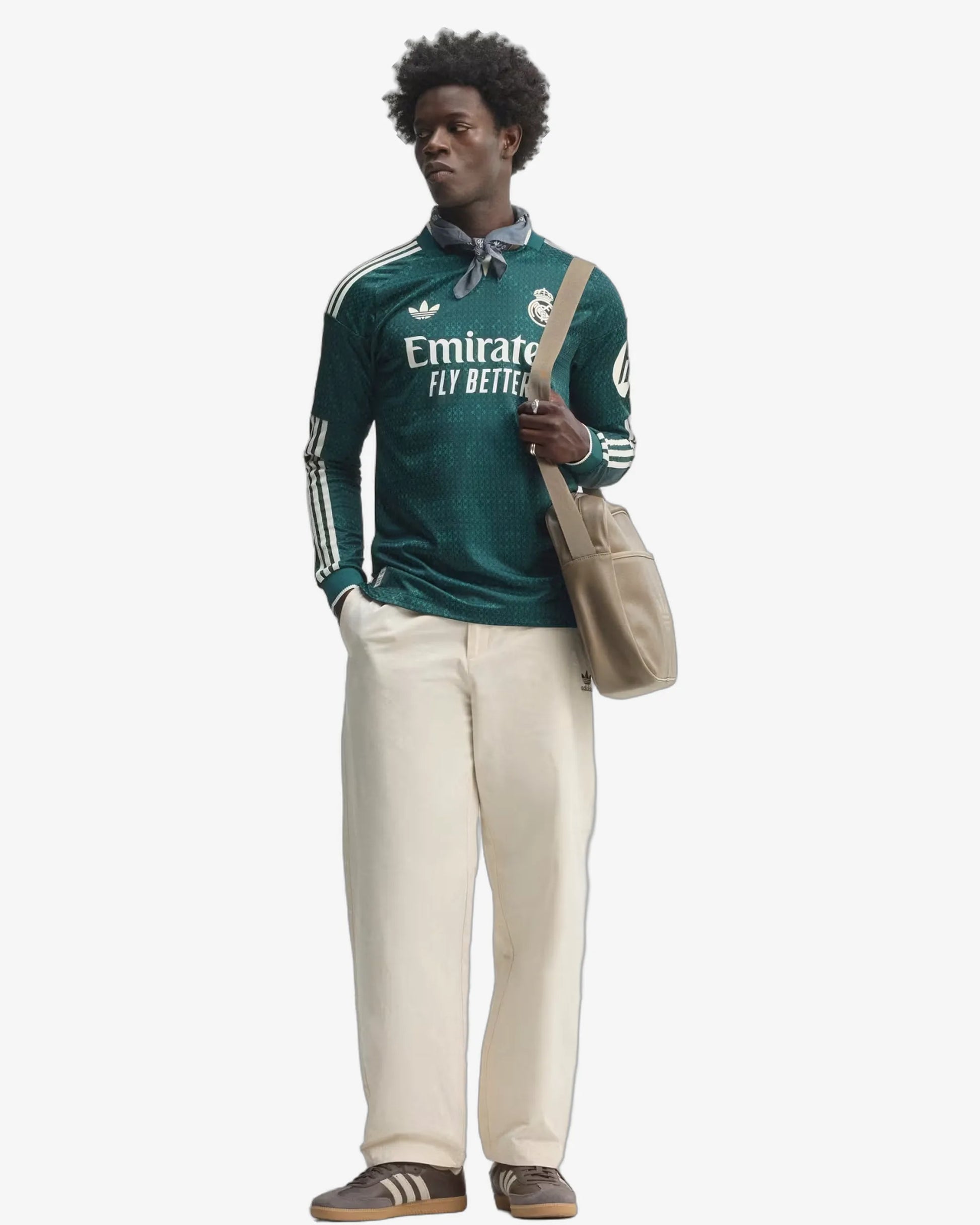 Real Madrid 26-27 Player Version Long Sleeve Away Jersey