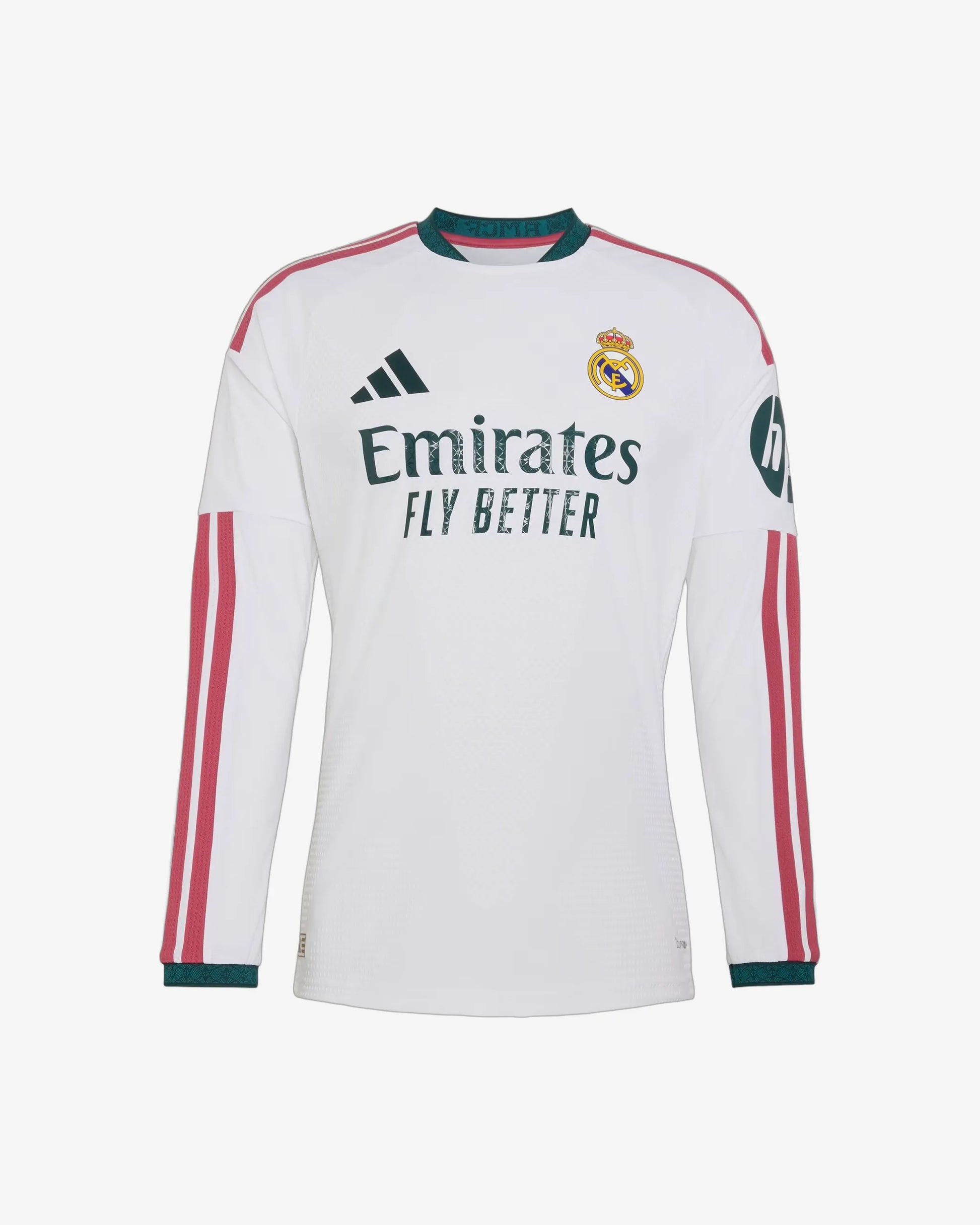 Real Madrid 26-27 Player Version Long Sleeve Home Jersey
