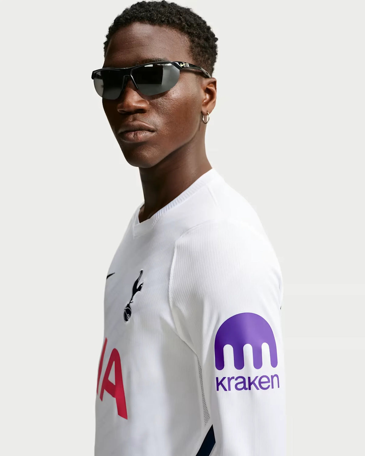 Tottenham 26-27 Long Sleeve Home Jersey - Detail