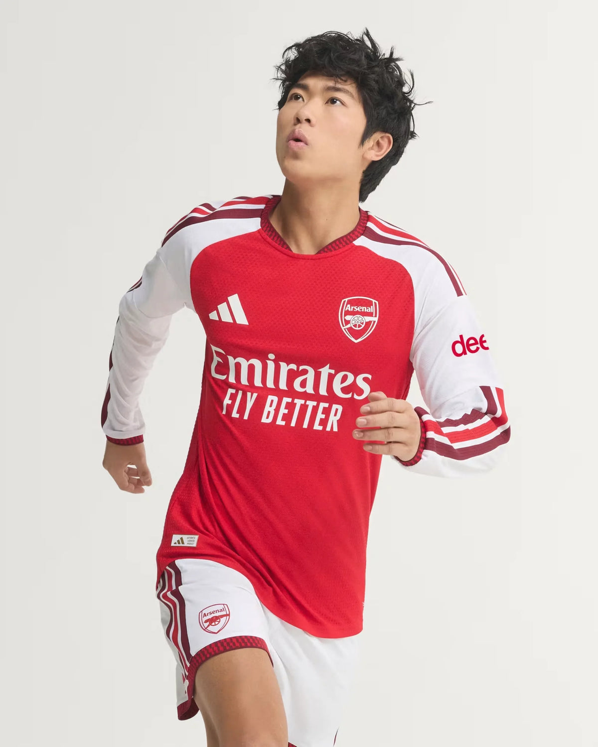 Arsenal 26-27 Player Version Long Sleeve Home Jersey - Detail