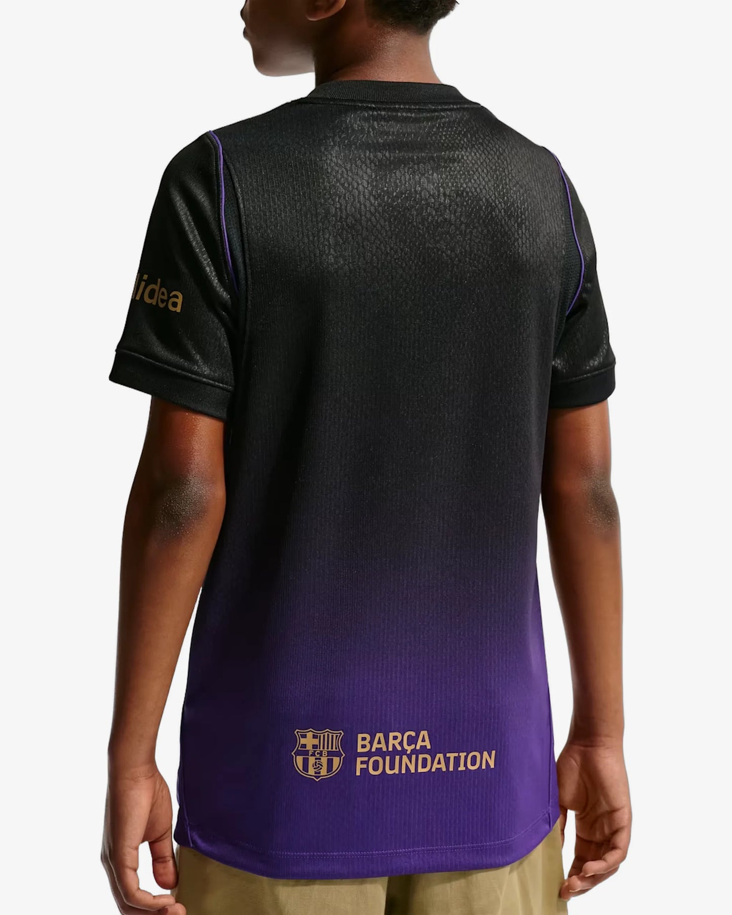 Barcelona 26-27 Away Kids Kit - Back View