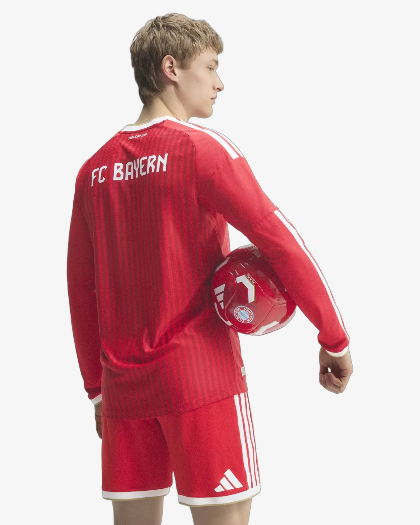 Bayern Munich 26-27 Player Version Long Sleeve Home Jersey - Back View
