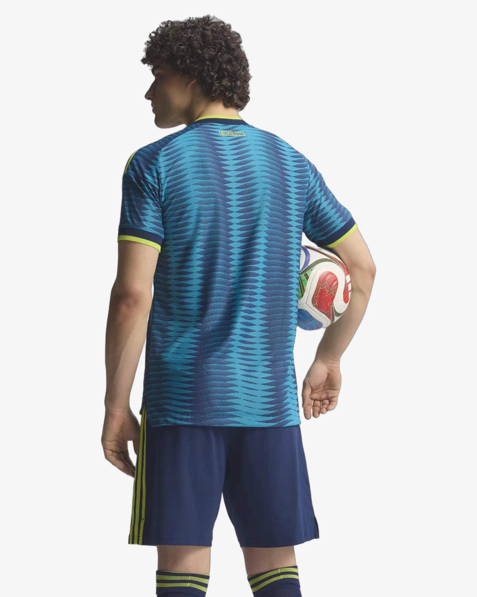 Colombia 2026 Player Version Away Jersey - Back View