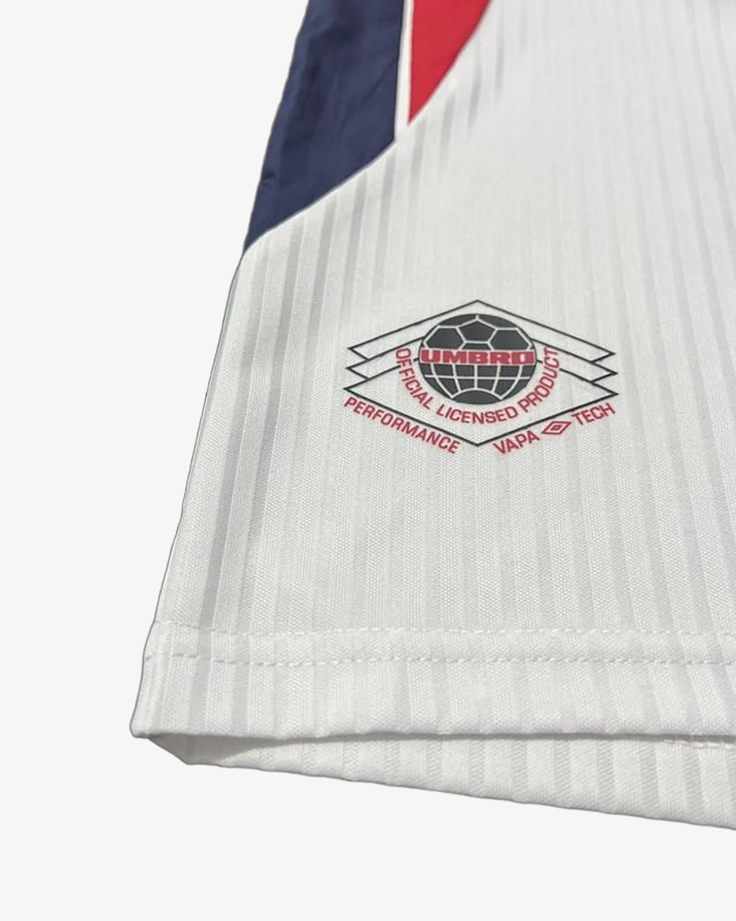 England 1998 Retro Home Jersey - Detail