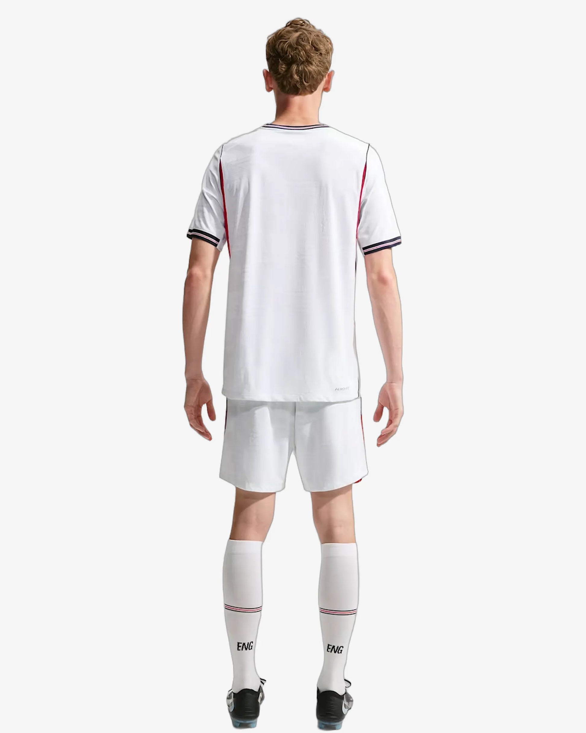 England 2026 Home Player Version Jersey - Back View