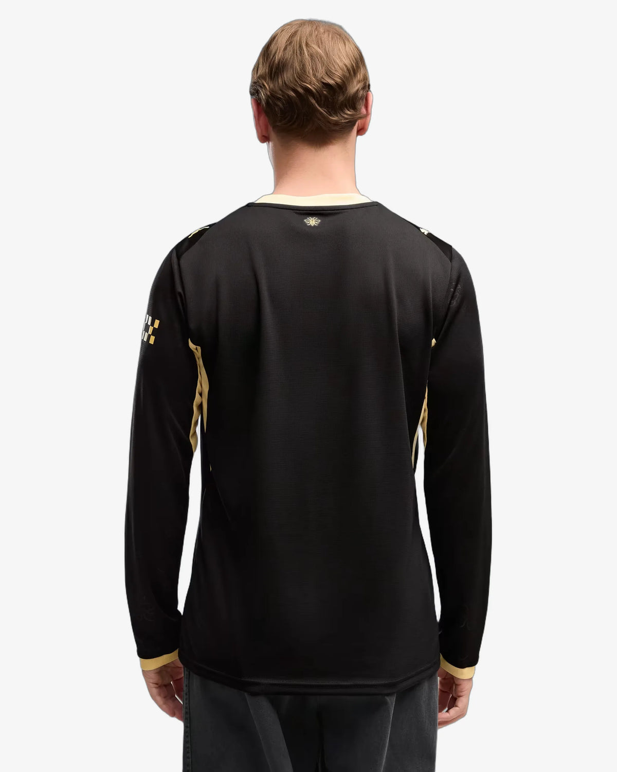 Manchester City 26-27 Long Sleeve Away Jersey - Back View