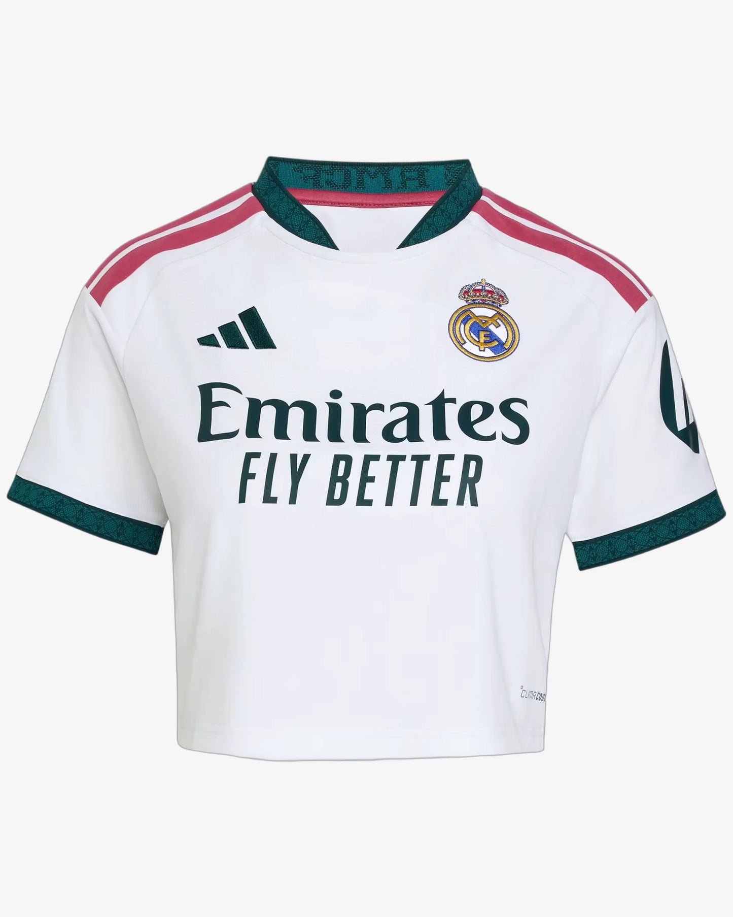Real Madrid 26-27 Home Cropped Jersey