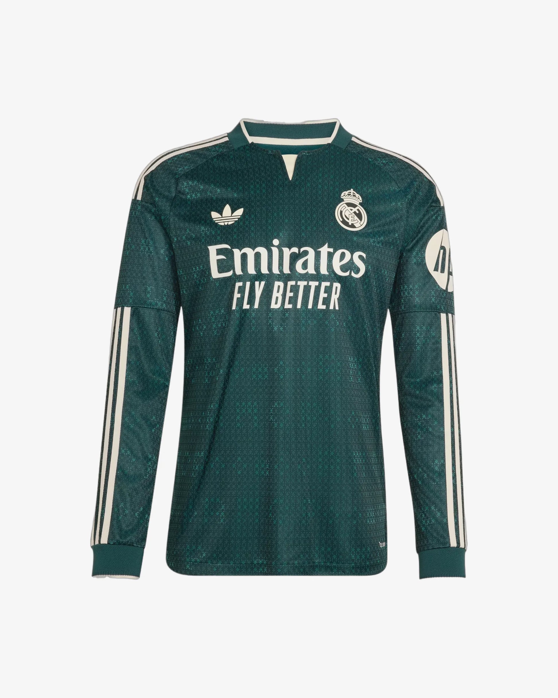 Real Madrid 26-27 Player Version Long Sleeve Away Jersey