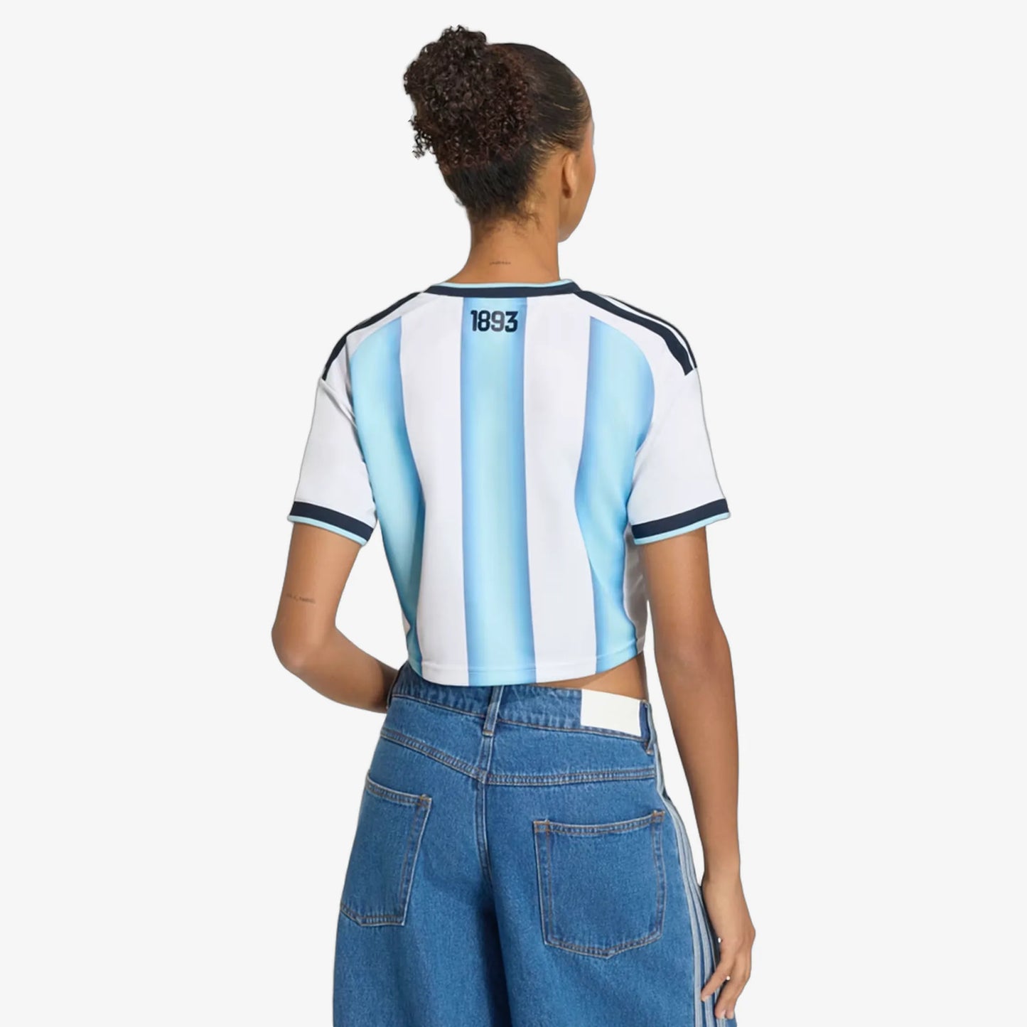Argentina 2026 Home Cropped Jersey - Back View
