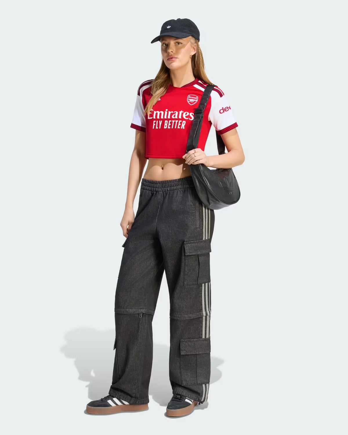 Arsenal 26-27 Home Cropped Jersey - Detail