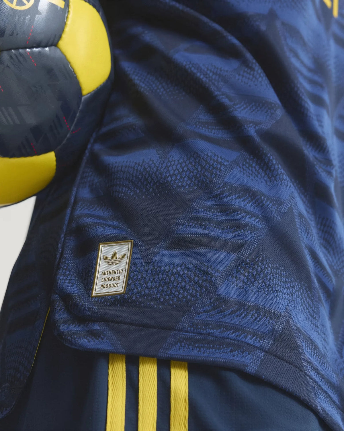 Arsenal 26-27 Player Version Long Sleeve Away Jersey - Detail