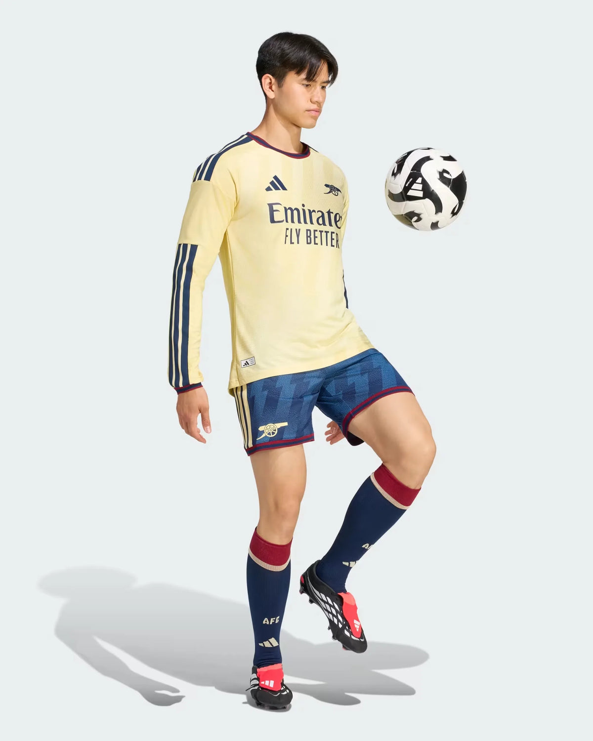Arsenal 26-27 Player Version Long Sleeve Third Jersey - Detail