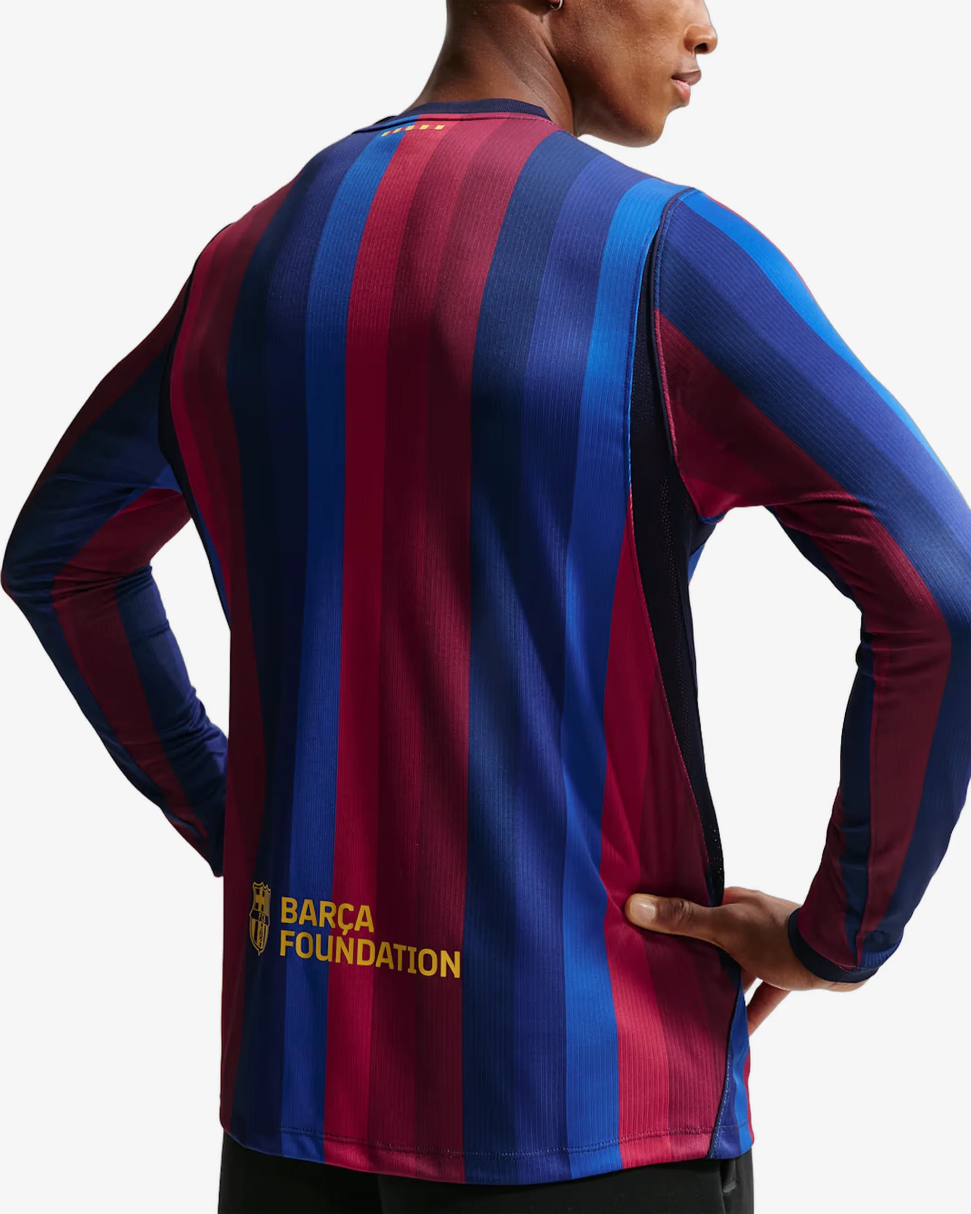 Barcelona 26-27 Long Sleeve Home Jersey