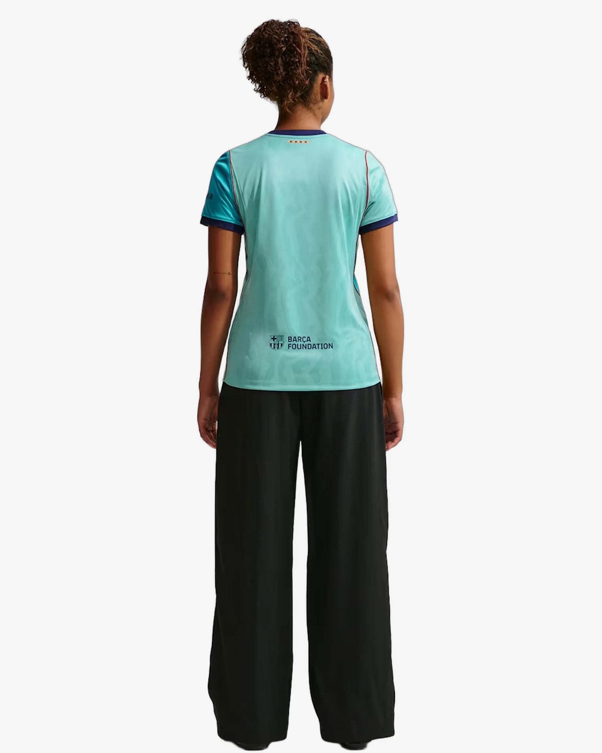 Barcelona 26-27 Third Women's Jersey - Back View