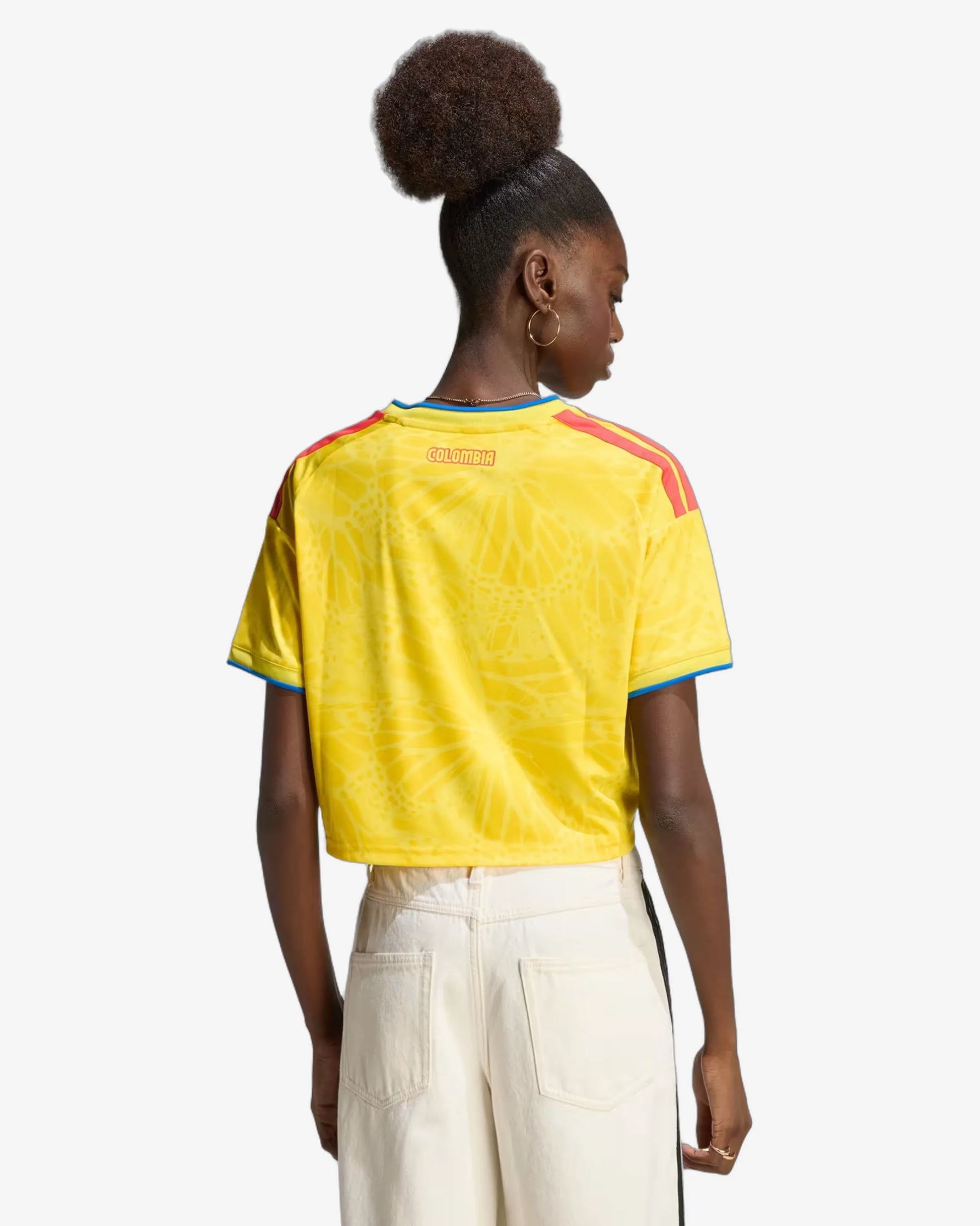 Colombia 2026 Home Cropped Jersey - Back View