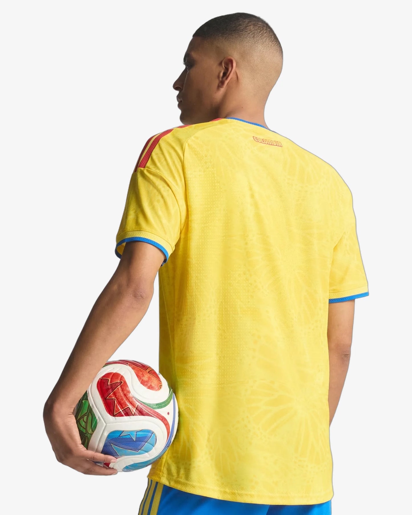 Colombia 2026 Player Version Home Jersey - Back View