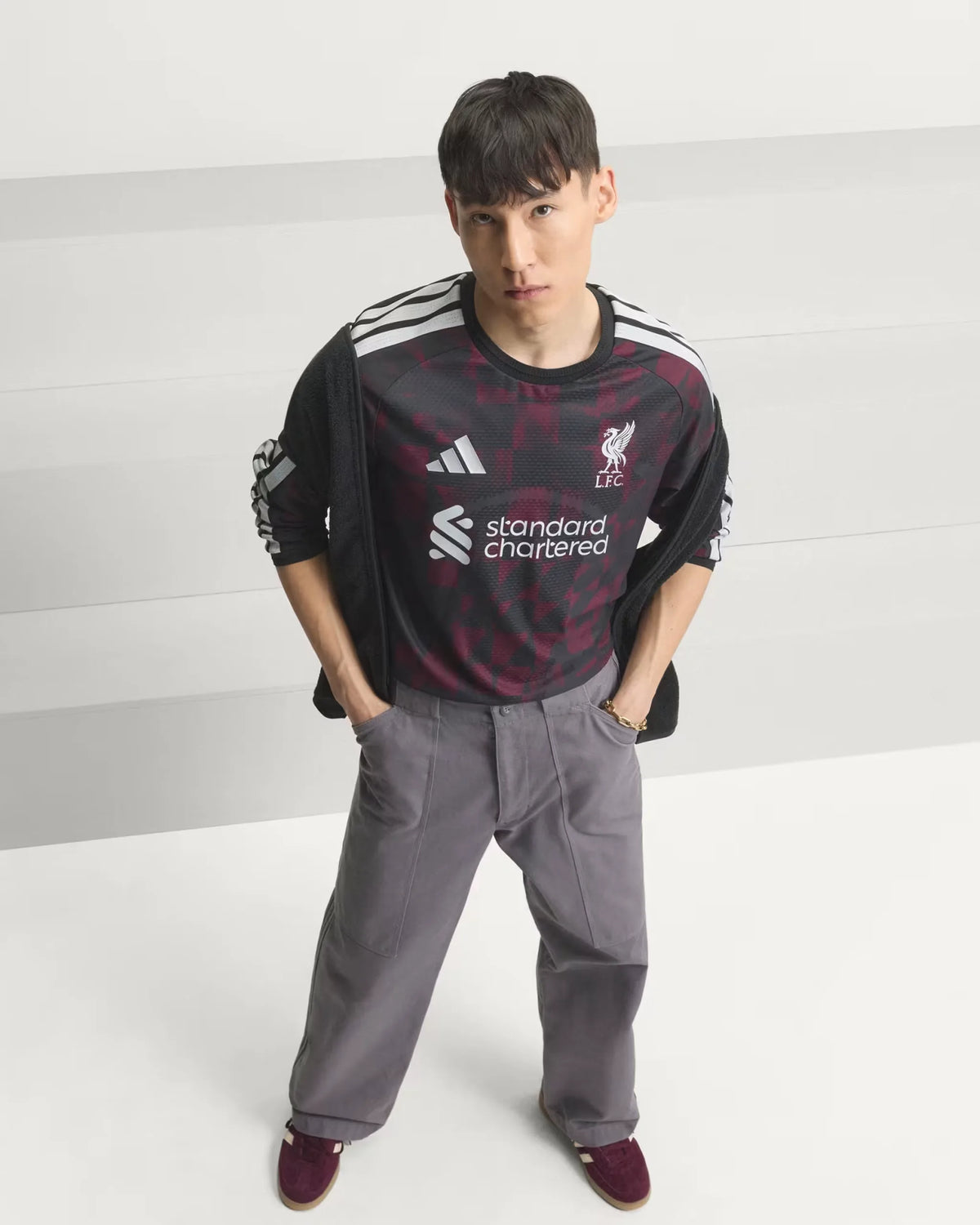 Liverpool 26-27 Player Version Long Sleeve Third Jersey - Detail