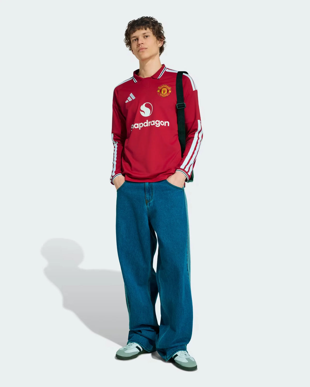 Manchester United 26-27 Long Sleeve Home Jersey - Detail