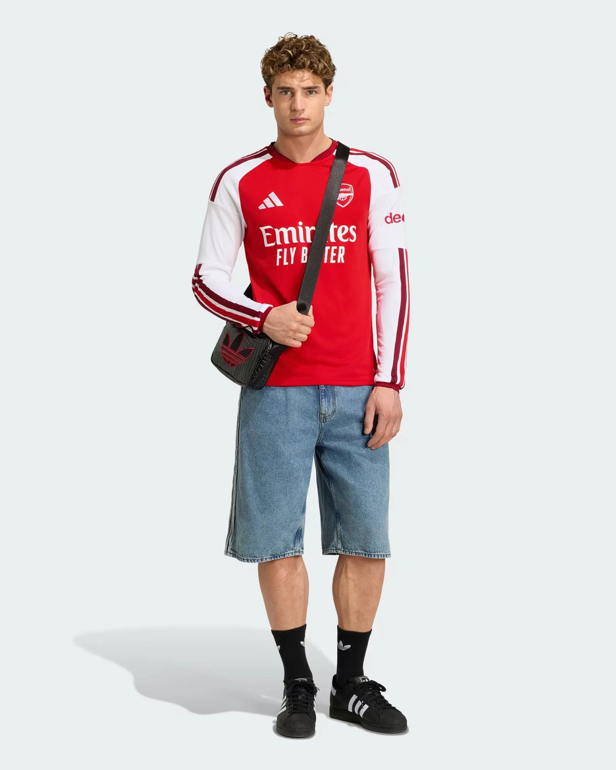Arsenal 26-27 Long Sleeve Home Jersey - Detail