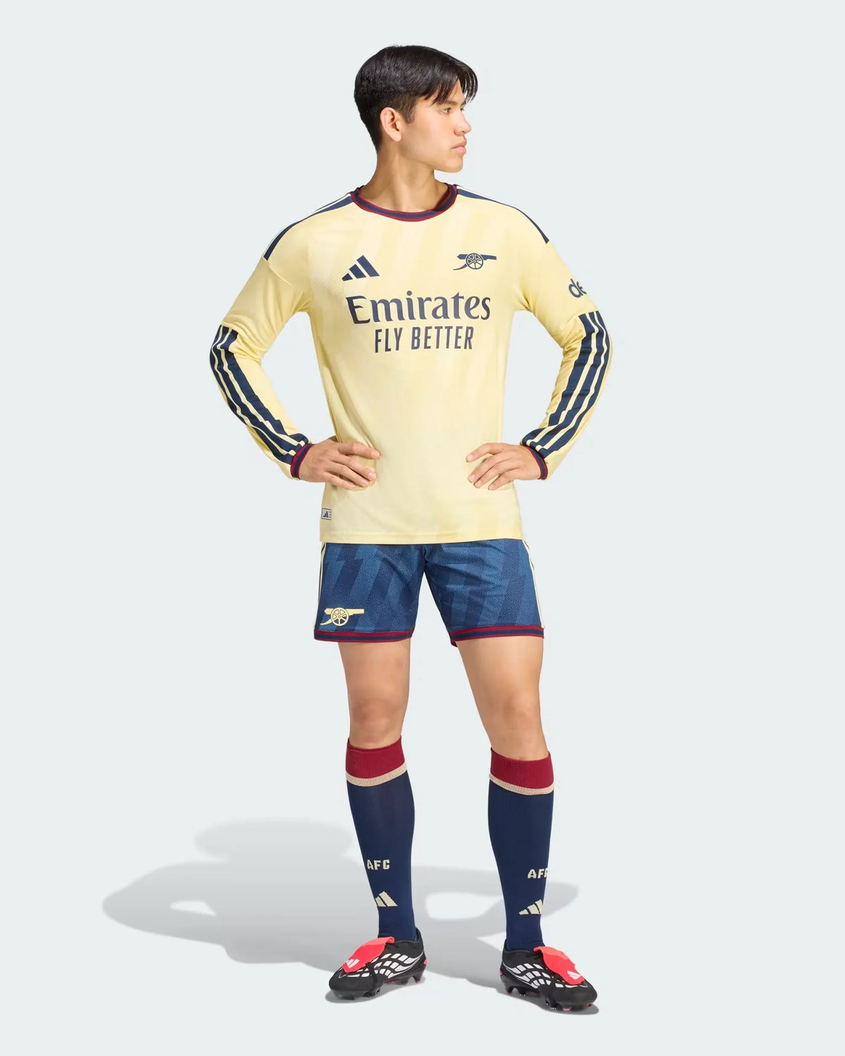 Arsenal 26-27 Player Version Long Sleeve Third Jersey - Detail