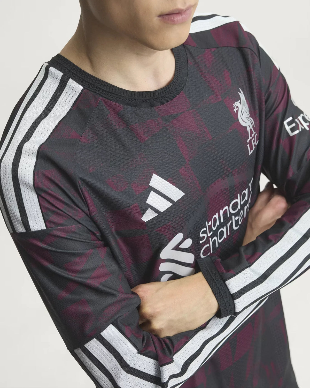 Liverpool 26-27 Player Version Long Sleeve Third Jersey - Detail