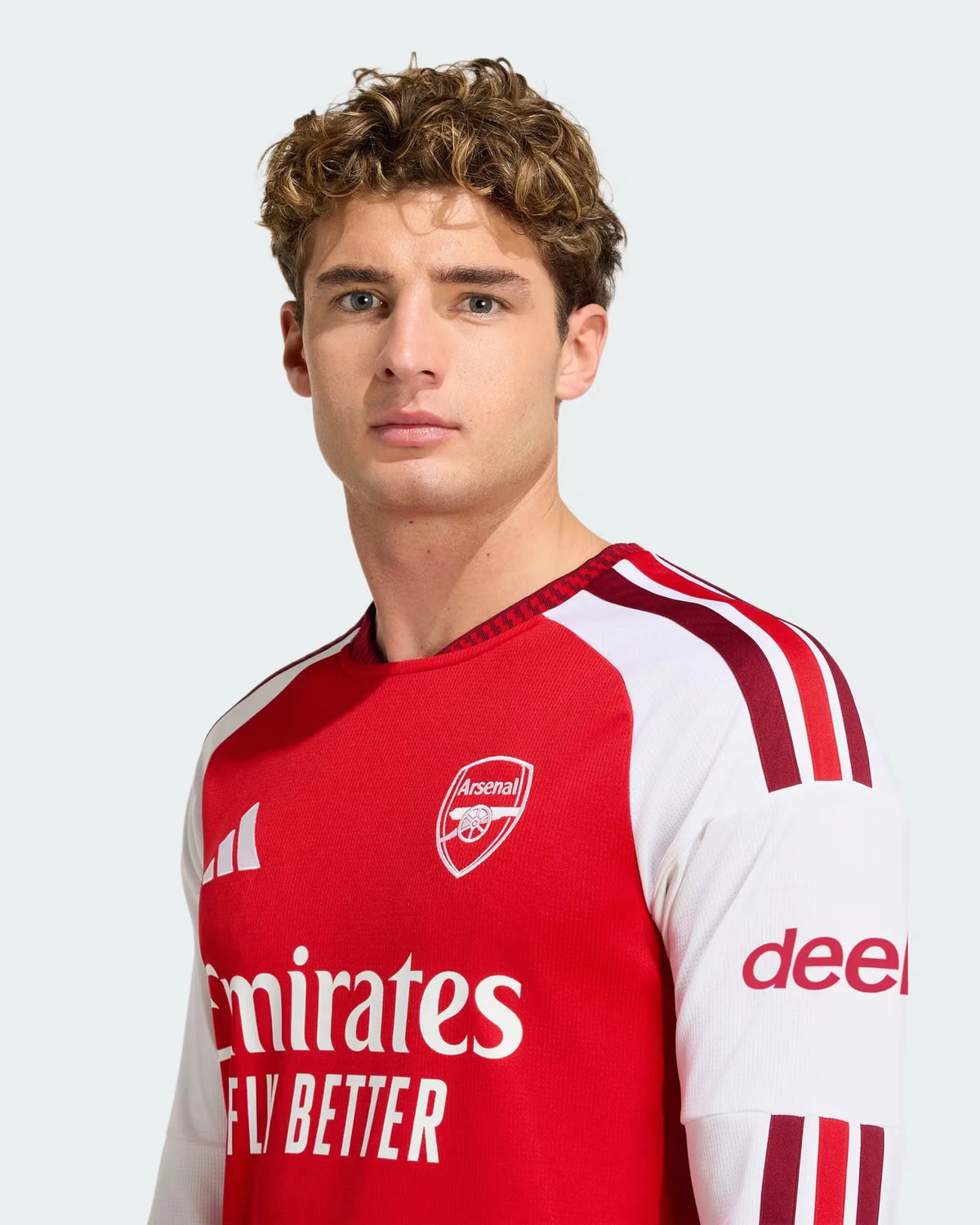 Arsenal 26-27 Long Sleeve Home Jersey - Detail