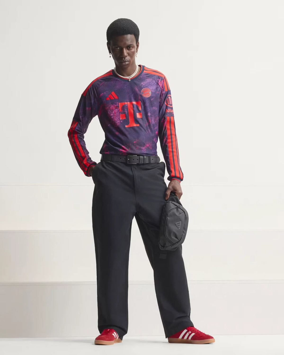 Bayern Munich 26-27 Player Version Long Sleeve Third Jersey - Detail