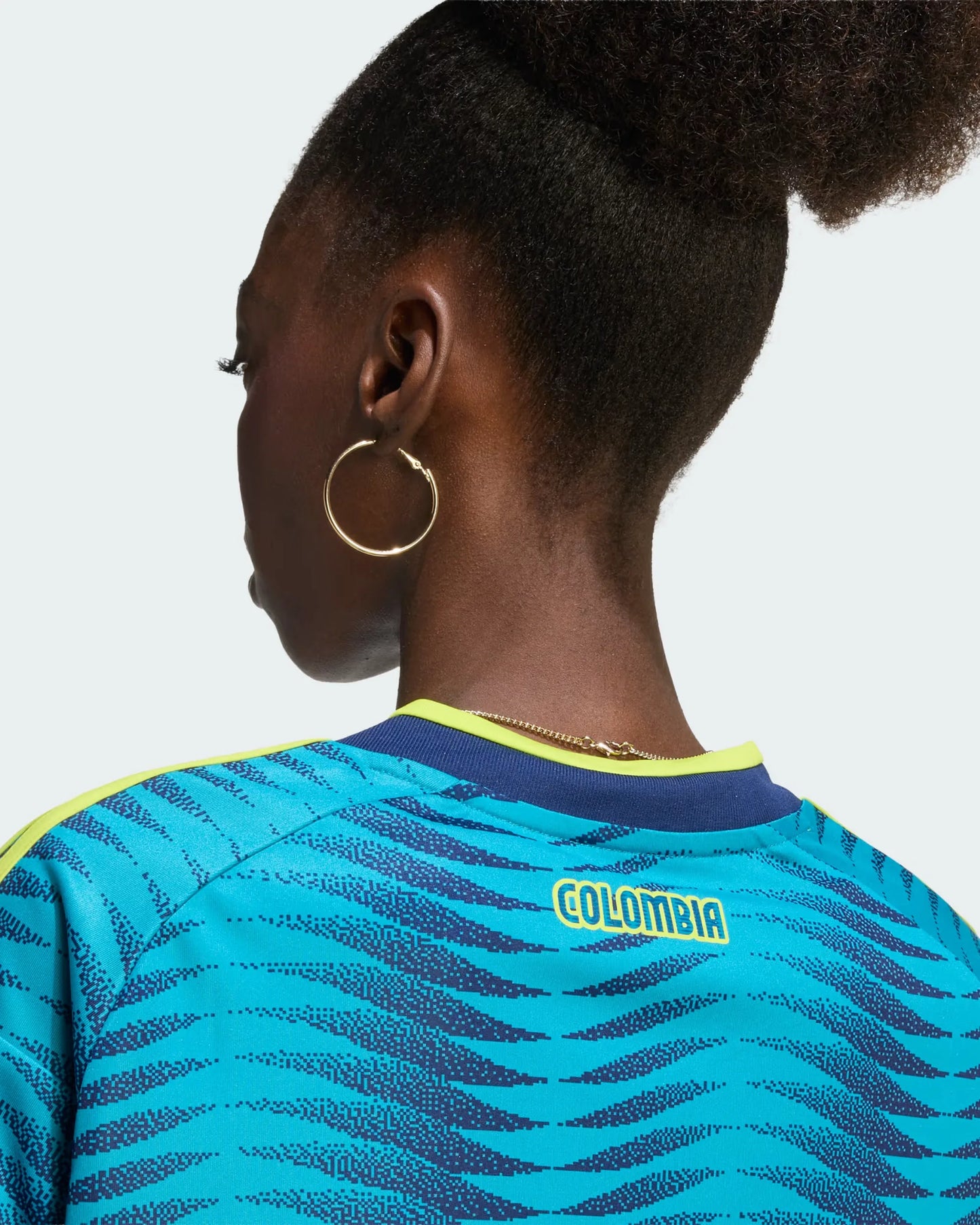 Colombia 2026 Away Cropped Jersey - Detail
