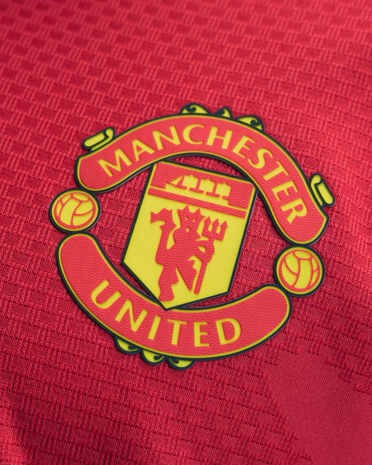 Manchester United 26-27 Player Version Long Sleeve Home Jersey - Detail