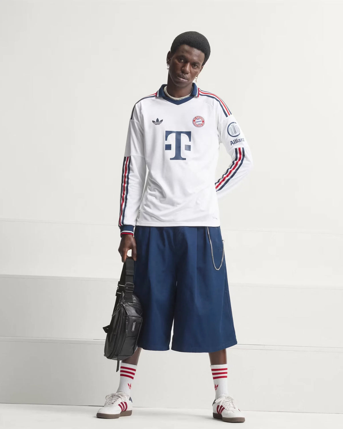 Bayern Munich 26-27 Player Version Long Sleeve Away Jersey - Detail