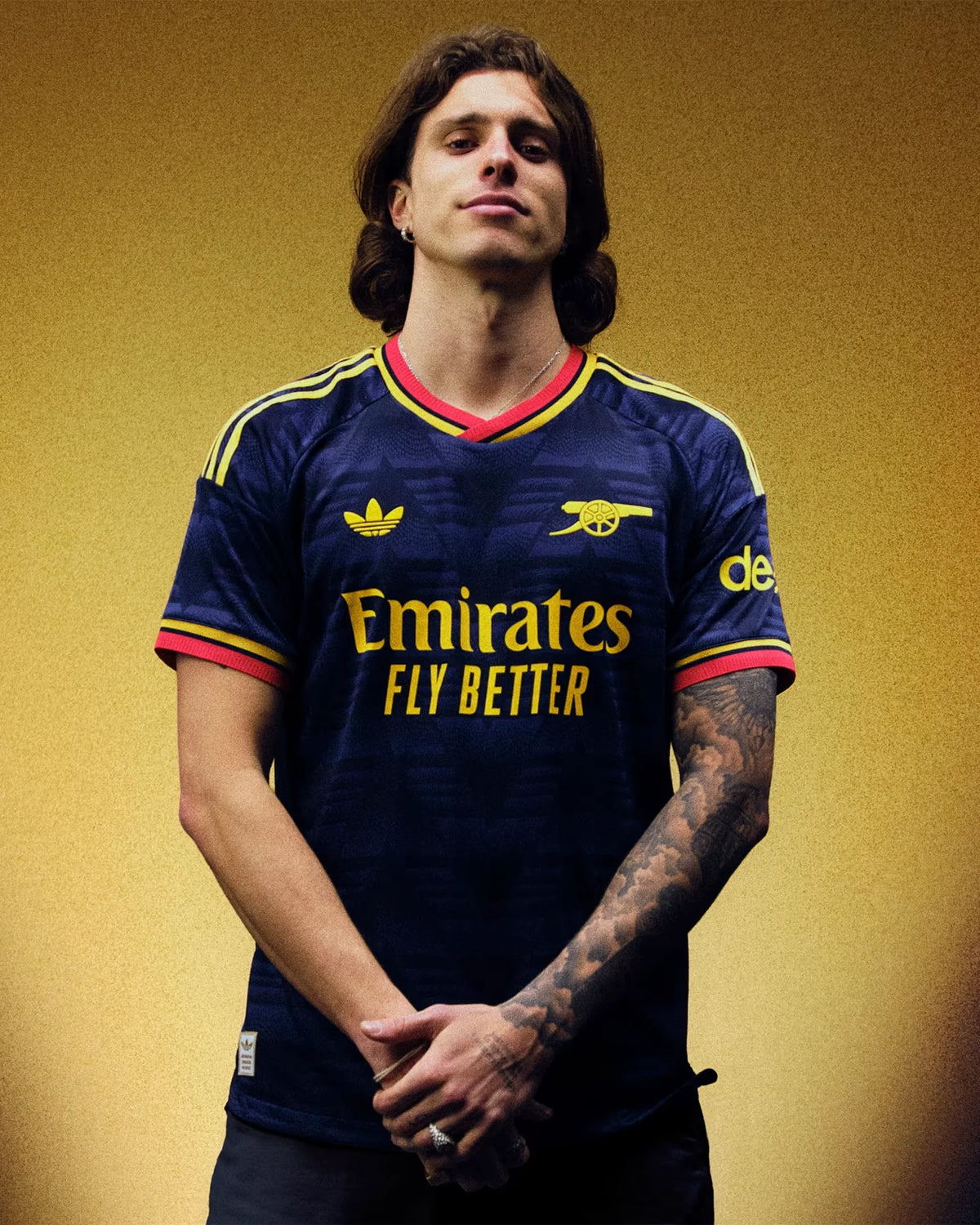 Arsenal 26-27 Player Version Away Jersey - Detail