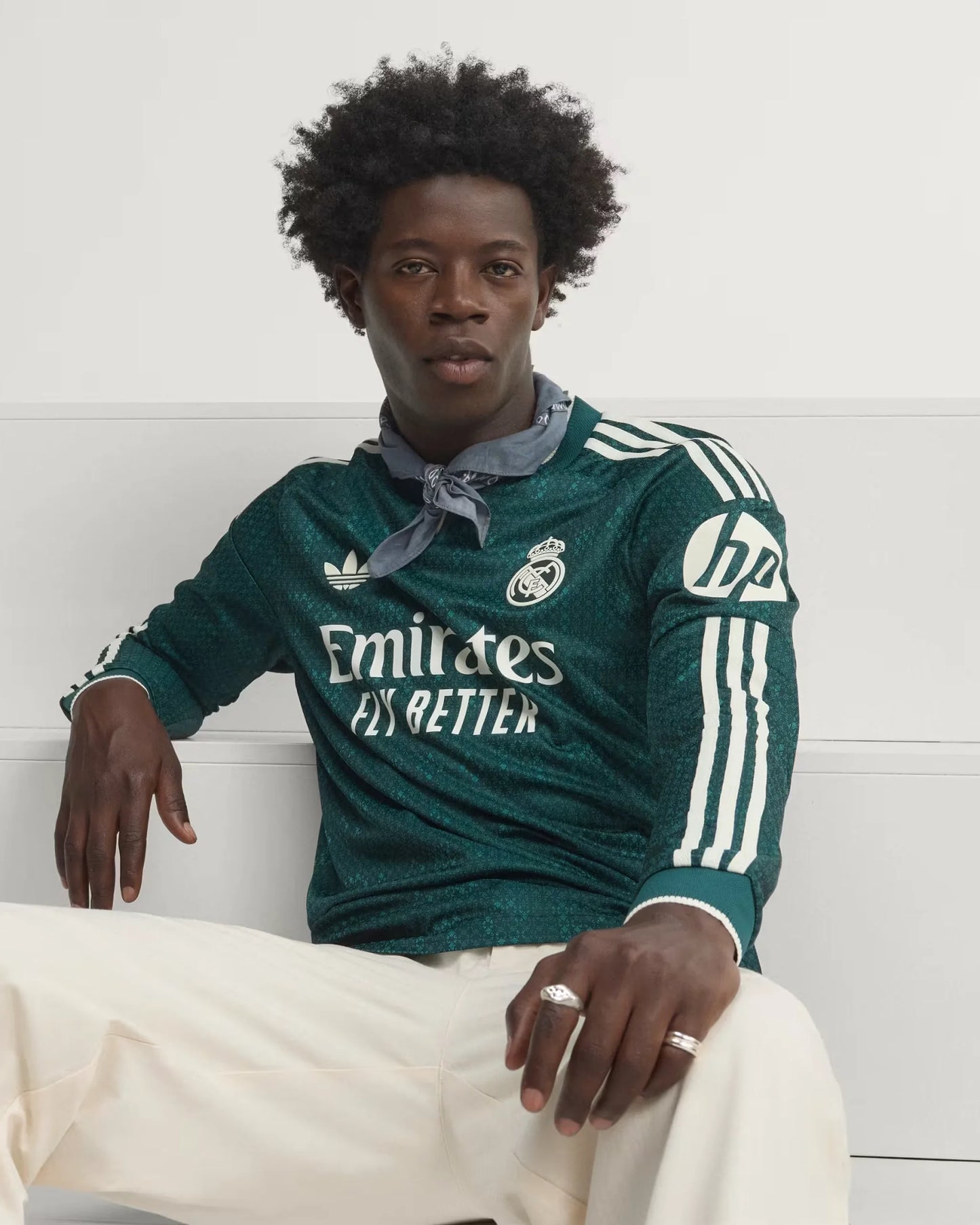 Real Madrid 26-27 Player Version Long Sleeve Away Jersey - Detail