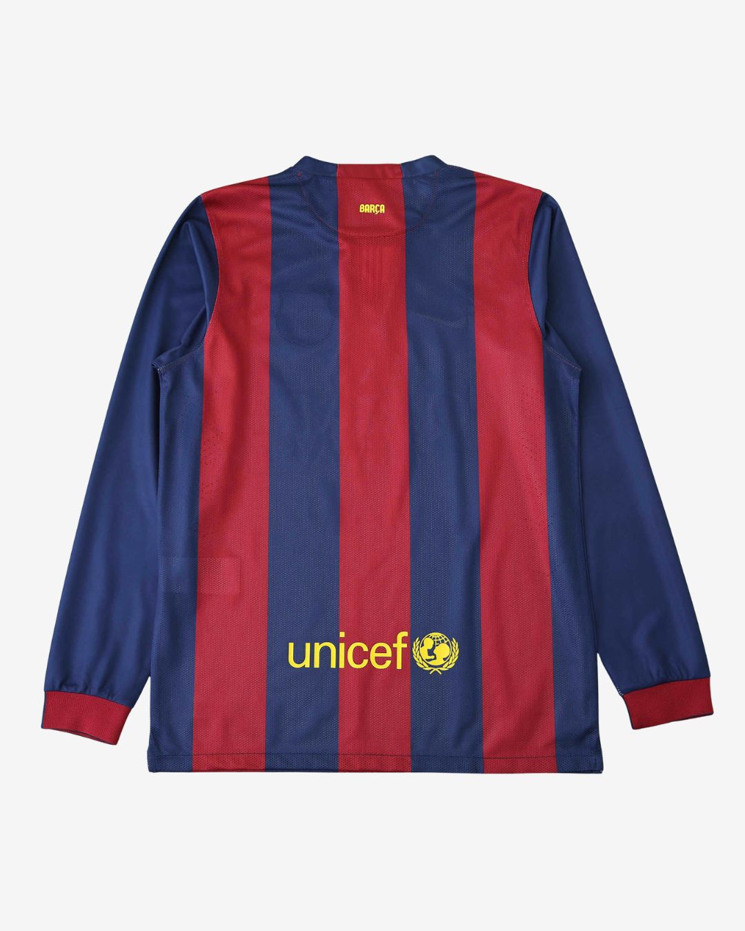Barcelona 14-15 Home Long Sleeve Retro Jersey