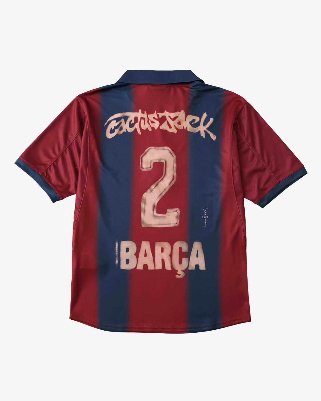 Barcelona x Travis Scott Cactus Jack Retro Jersey