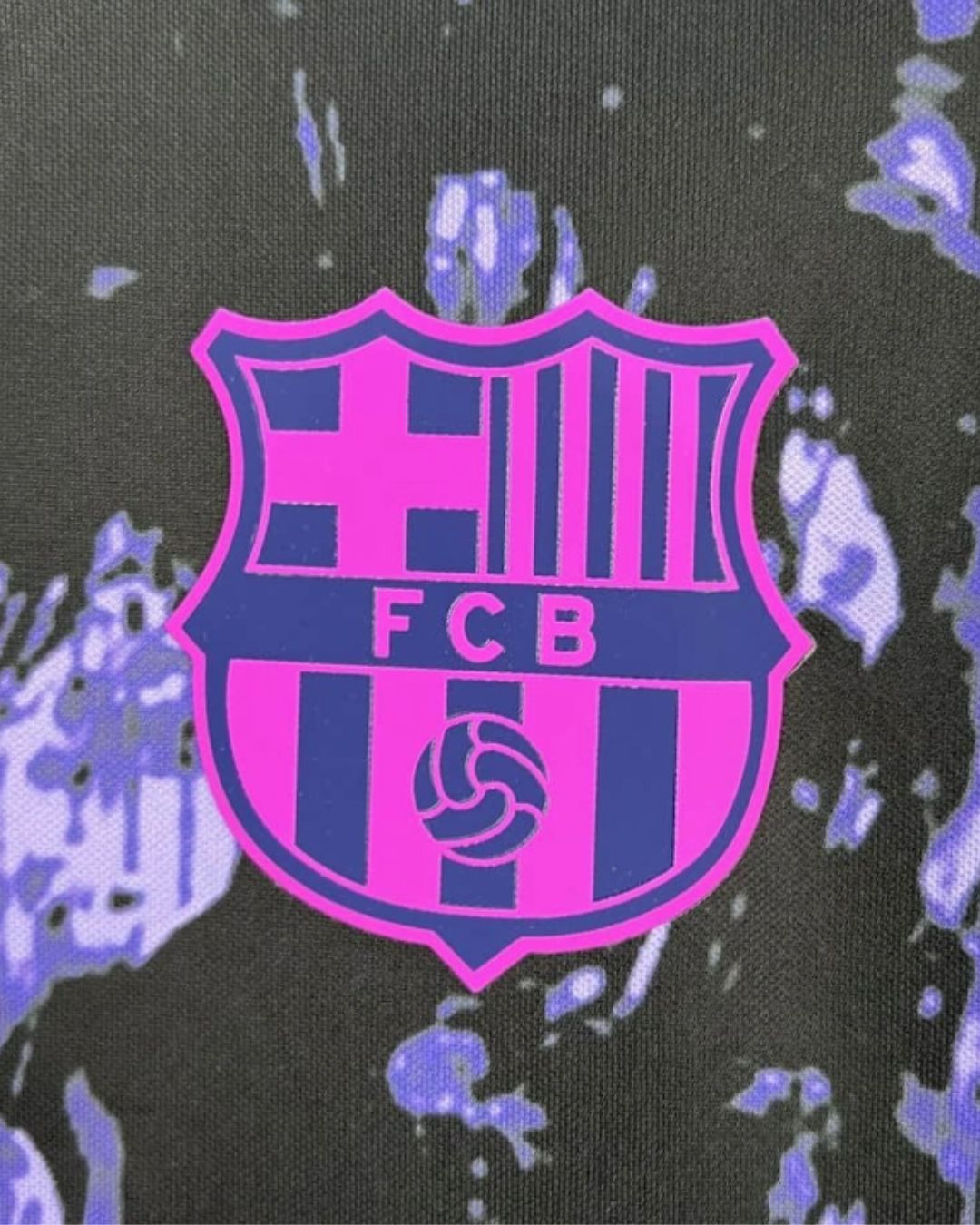Barcelona Purple Galaxy Jersey