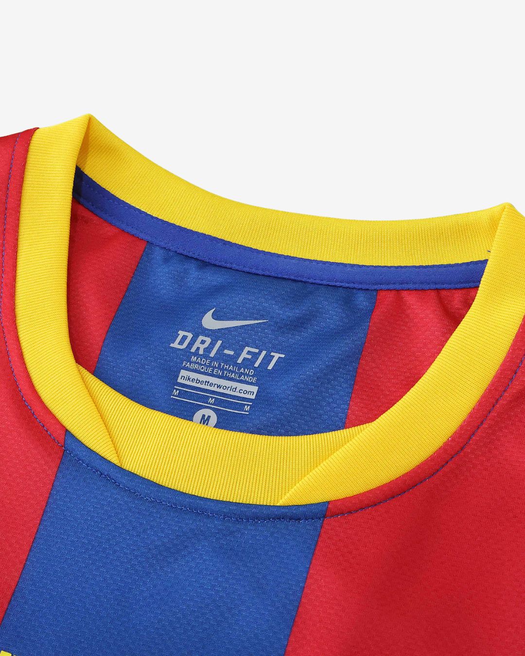 Barcelona 10-11 Home Long Sleeve Retro Jersey