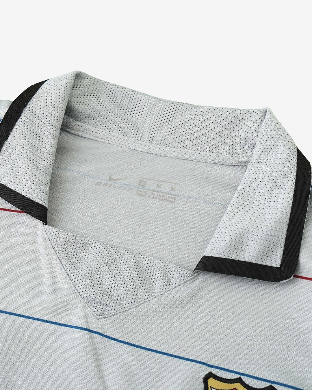 Barcelona 03-04 Away Long Sleeve Retro Jersey
