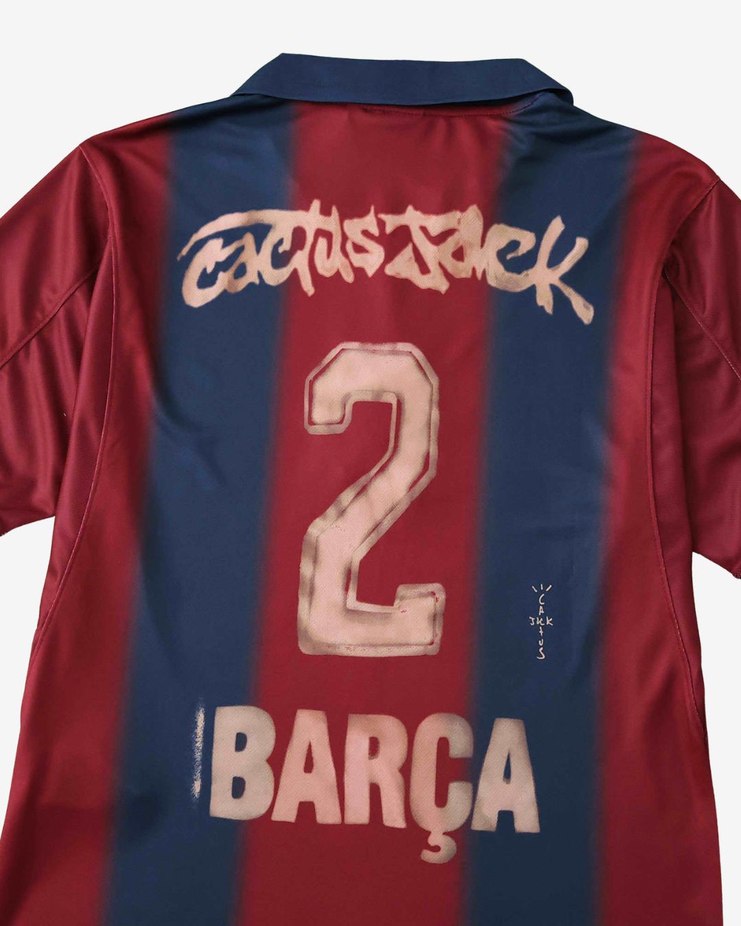 Barcelona x Travis Scott Cactus Jack Retro Jersey