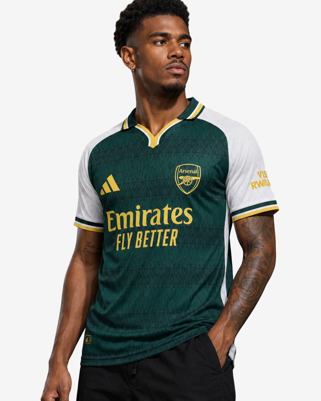 Arsenal 2026/27 Emerald Cannon Player Version Jersey