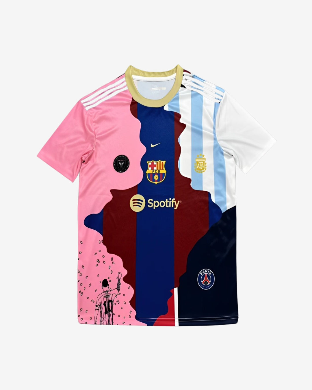 Messi All Teams Jersey