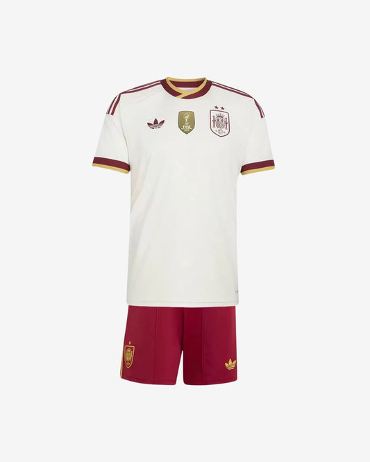 Conjunto Niño España Segunda Equipación 2026 (2 Estrellas)