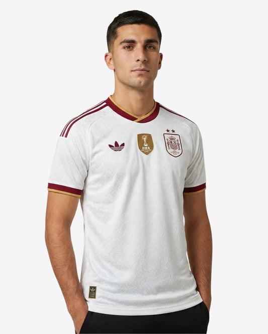 Camiseta España Segunda Equipación 2026 Versión Jugador (2 Estrellas)